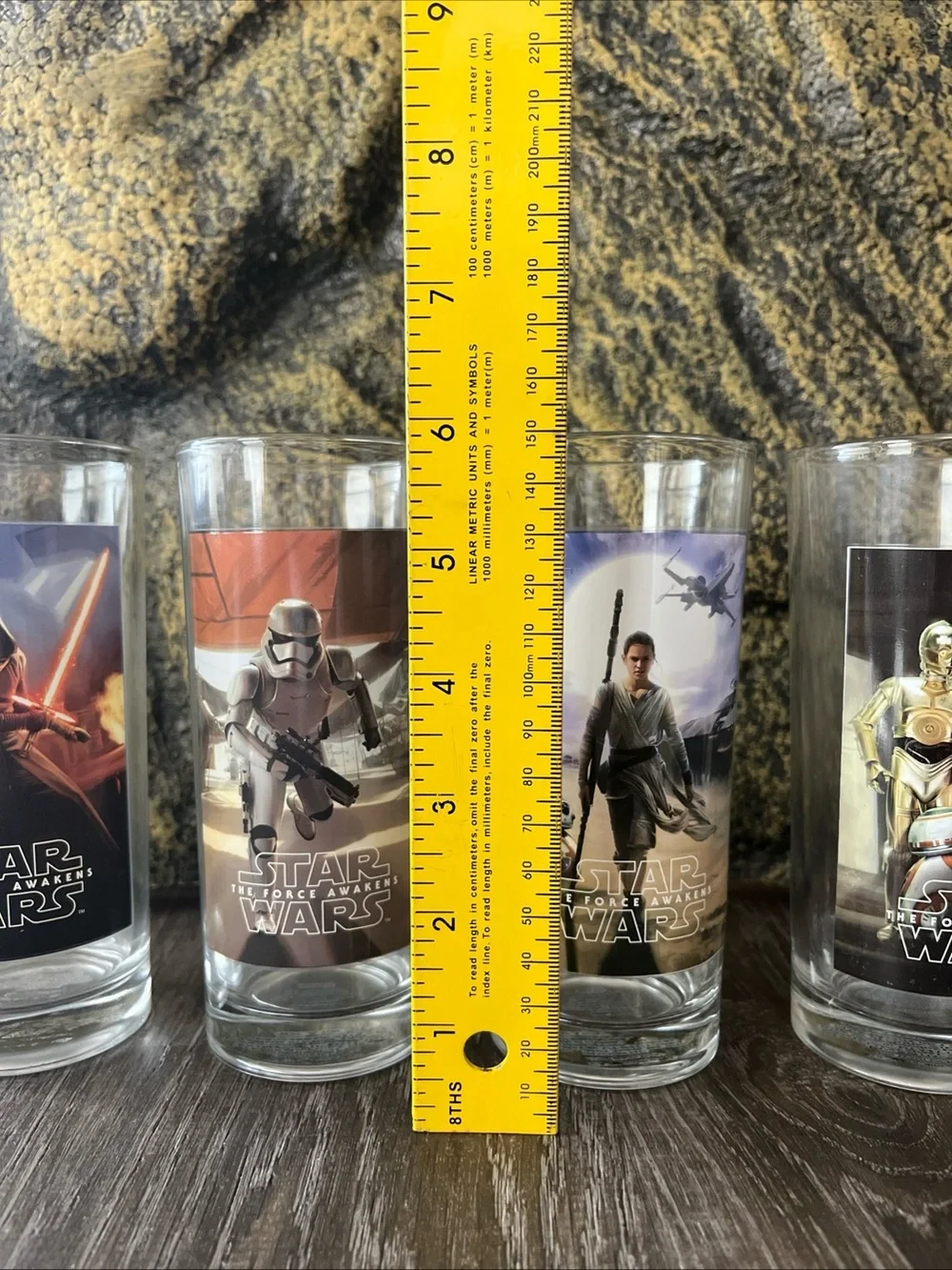 Star Wars Collectible Glass Tumbler - Set of 4